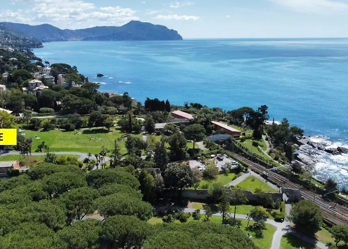Camera sopra il parco a 2 passi dal mare